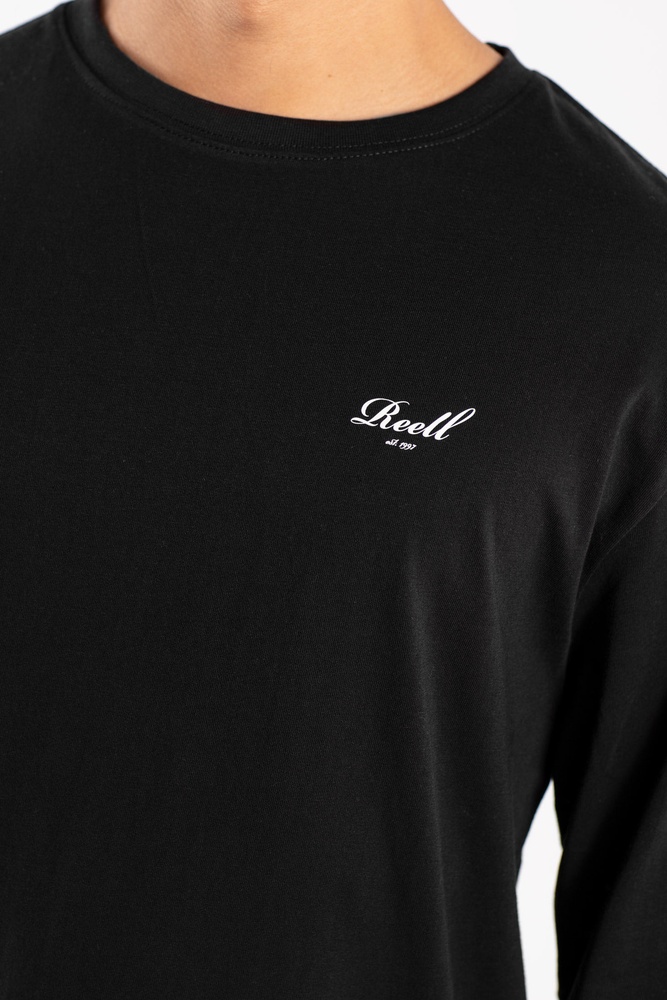 ReellSmallScriptLongsleeve1303-006-03-006Black-XS