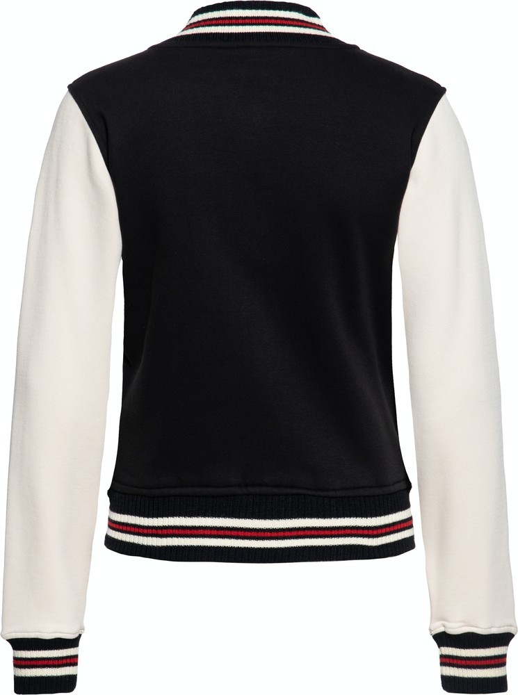 QueenKerosinDamenQCollegeSweatjackeSchwarz