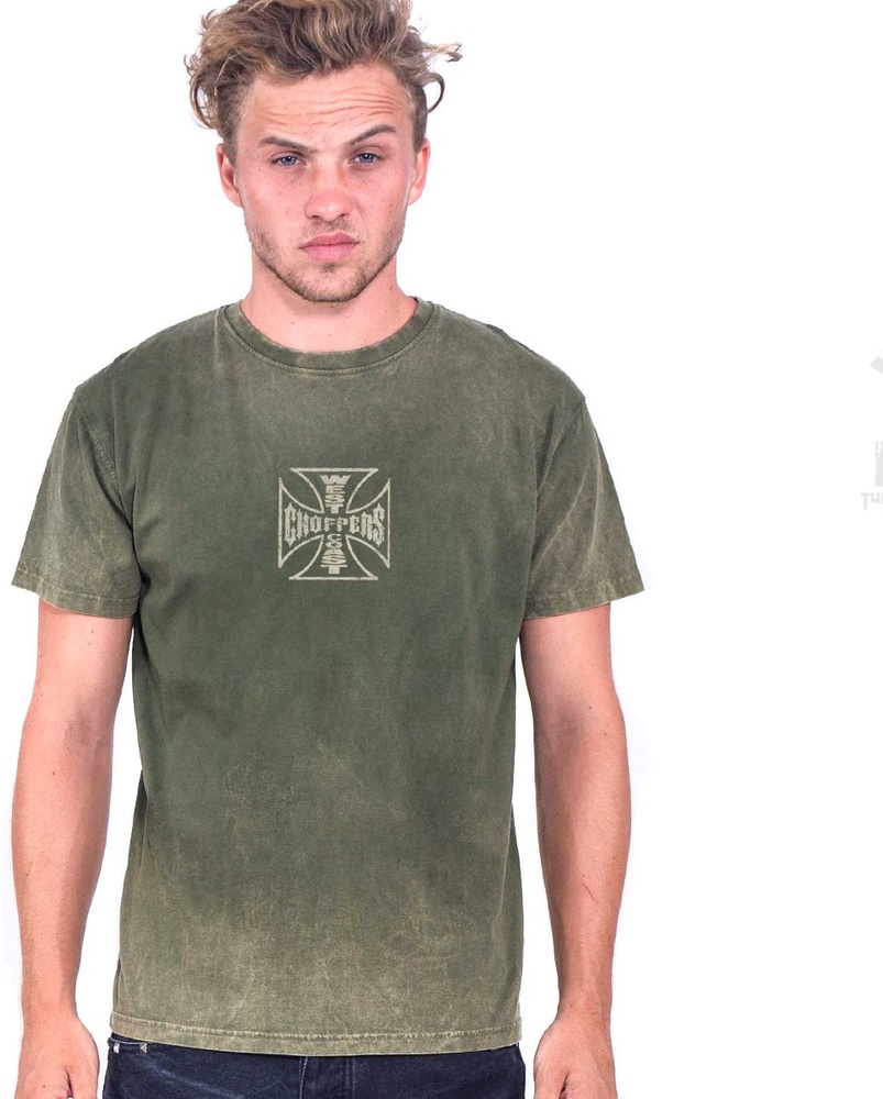 WCCWestCoastChoppersHerrenT-ShirtLoudPipesTeeWCCTS132789GN