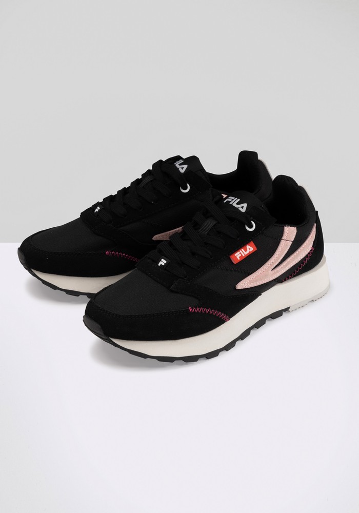 FilaDamenRetroLaufschuhLowRunFormationWomenBlack-PaleRosette-36
