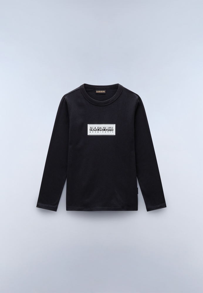 NapapijriKinderSweatshirtKS-ChamoisLsNP0A4HYKBlack-98-104