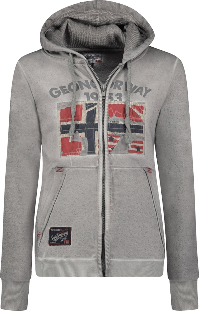 GeographicalNorwayHoodiePulloverGotzMen100EoBsBlendedGrey-3XL