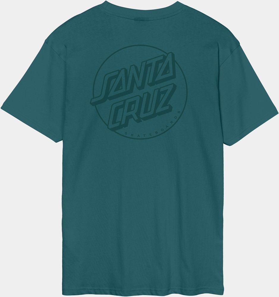SantaCruzTonalOpusDotStripeT-ShirtSCM-T3270CosmicTeal-XS