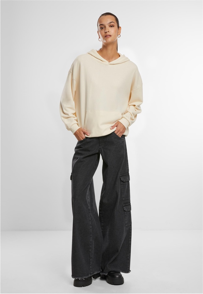 UrbanClassicsDamenLadiesLightTerryOversizedHoodieTB6860Whitesand-3XL