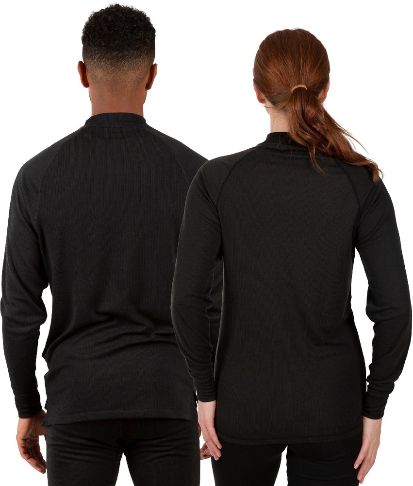 TrespassLongsleeveFlex360-AdultsBaseLayerTopBlackX-3XS