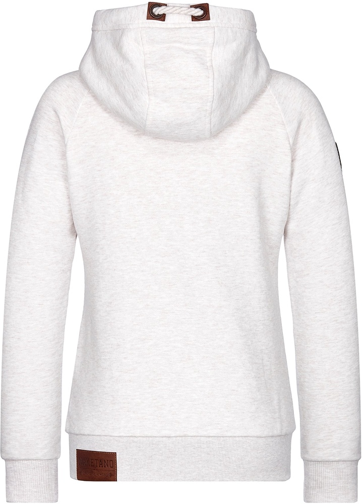 NaketanoDamenHoodieBrazzo1801-0301OmaMelange-XS