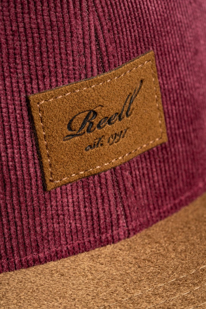 ReellCapSuedeCap1402-038-05-035BurgundyCord