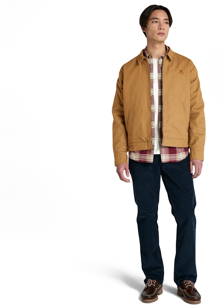TimberlandJackeHollisInsulatedCanvasJacketTB0A42BBWheatBoot-S