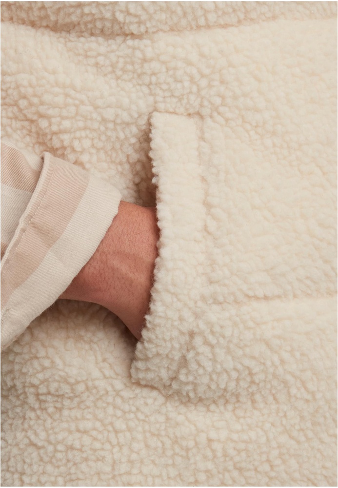 UrbanClassicsVestBasicTeddyPufferTB7939Whitesand-3XL