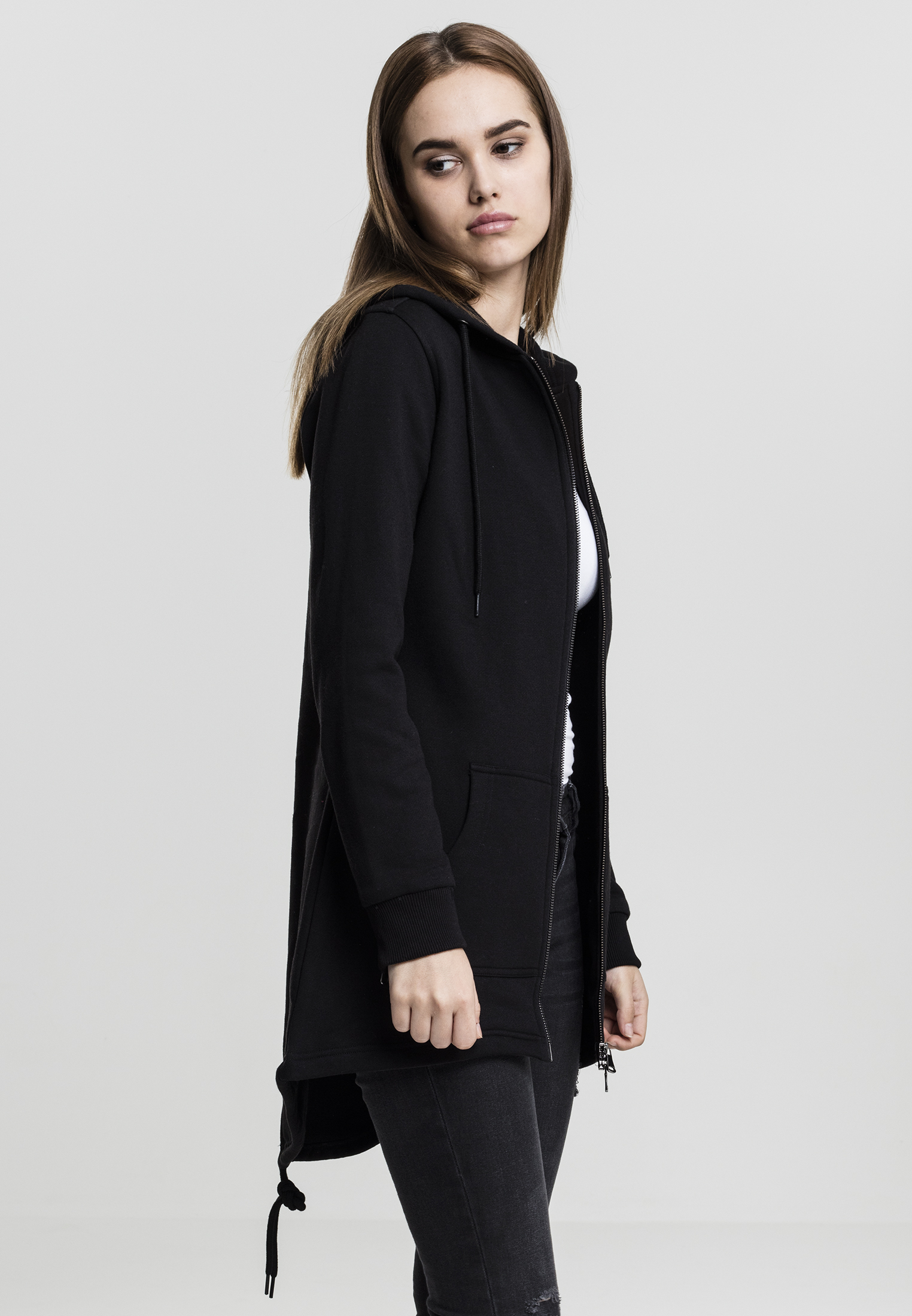 UrbanClassicsLadiesSweatParkablack