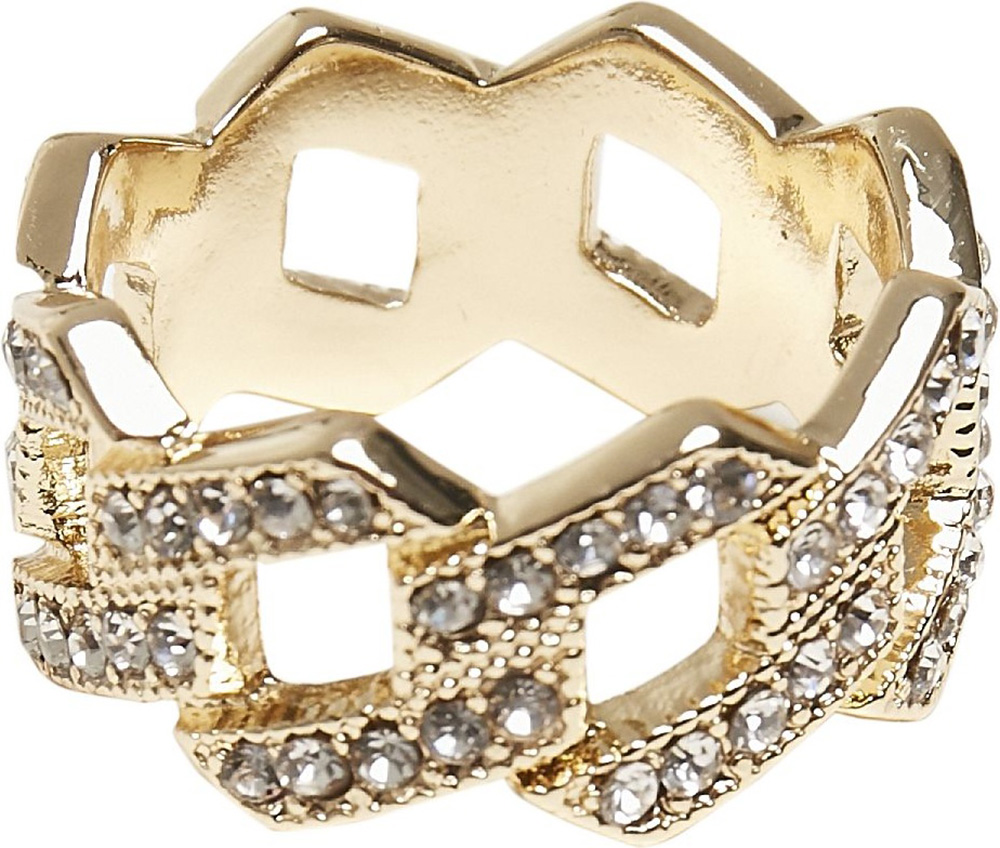 UrbanClassicsDollarRing3-PackGold