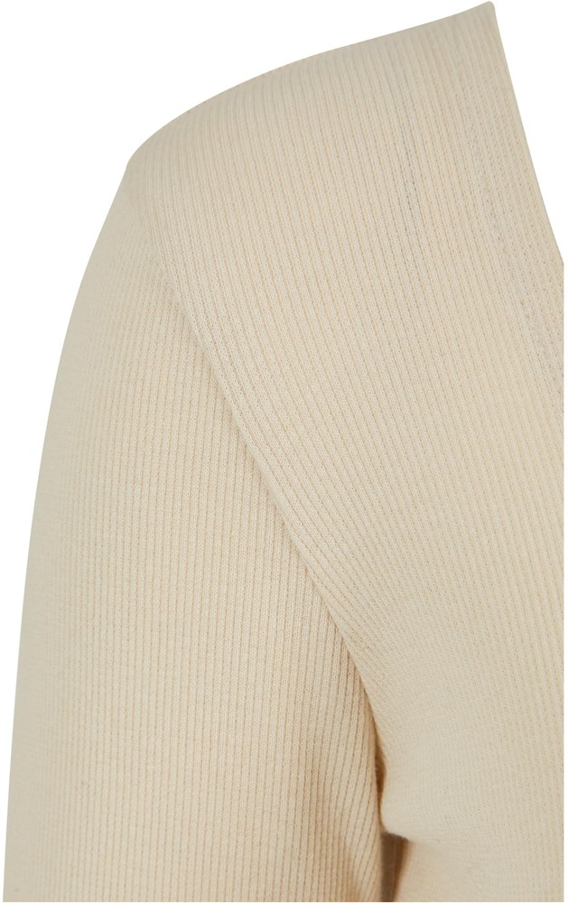 UrbanClassicsDamenLadiesShortRibCorsageLongsleeveSoftseagrass-3XL