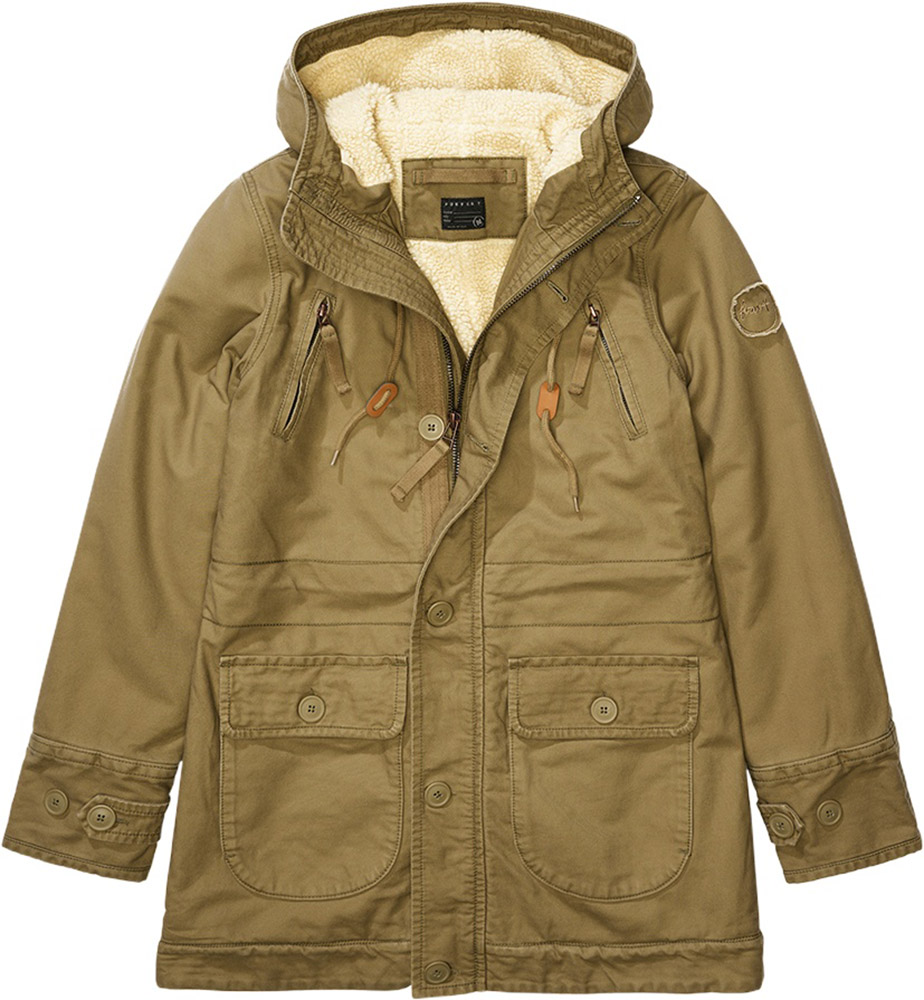 ForvertDamenParkaJackeForvertFissParkawomen9111Olive-XS