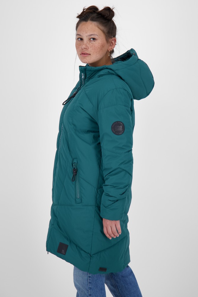 AlifeKickinDamenWintermantelKasiaAKACoatForest-2XL