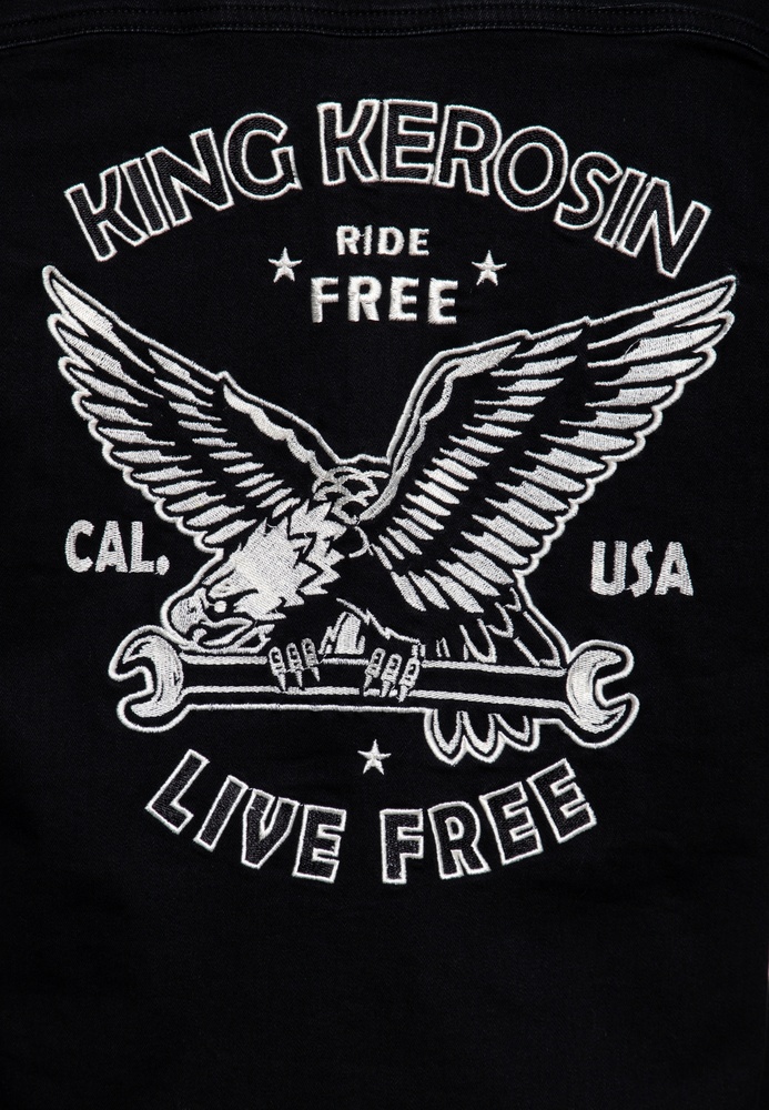 KingKerosinWorkwearDenimHemdRideFreeKKI35021