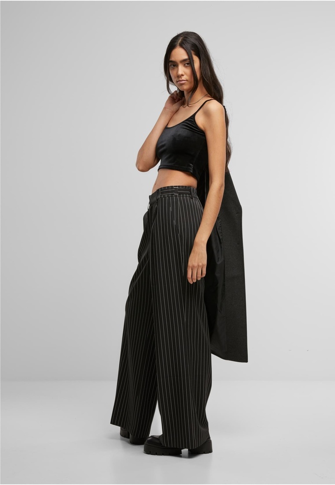 UrbanClassicsDamenLadiesShortVelvetTopTB7115