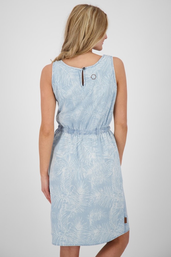 AlifeKickinDamenJerseykleidDojaAKDressLightDenim