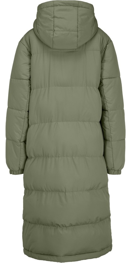 FilaDamenWattierteJackeBraunfelsLongPufferJacketOilGreen-L