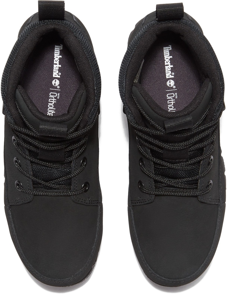 TimberlandKinderStiefelEuroRockMidLaceUpBoot0A6D86BlackNubuck-39