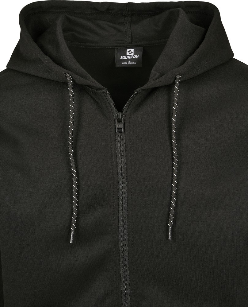 SouthpoleNeopreneBlockTechFleeceFullZipHoodie