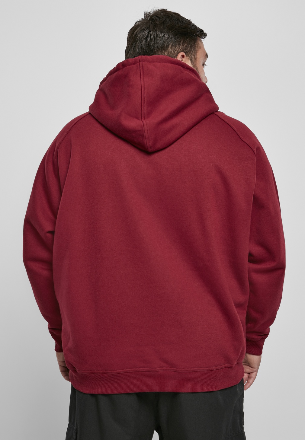UrbanClassicsHoodieBlankHoodyBurgundy-3XL