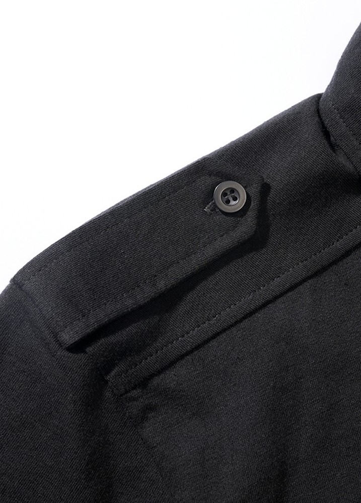 BranditHerrenT-ShirtJerseyPoloshirtJonhalfsleeveBlack