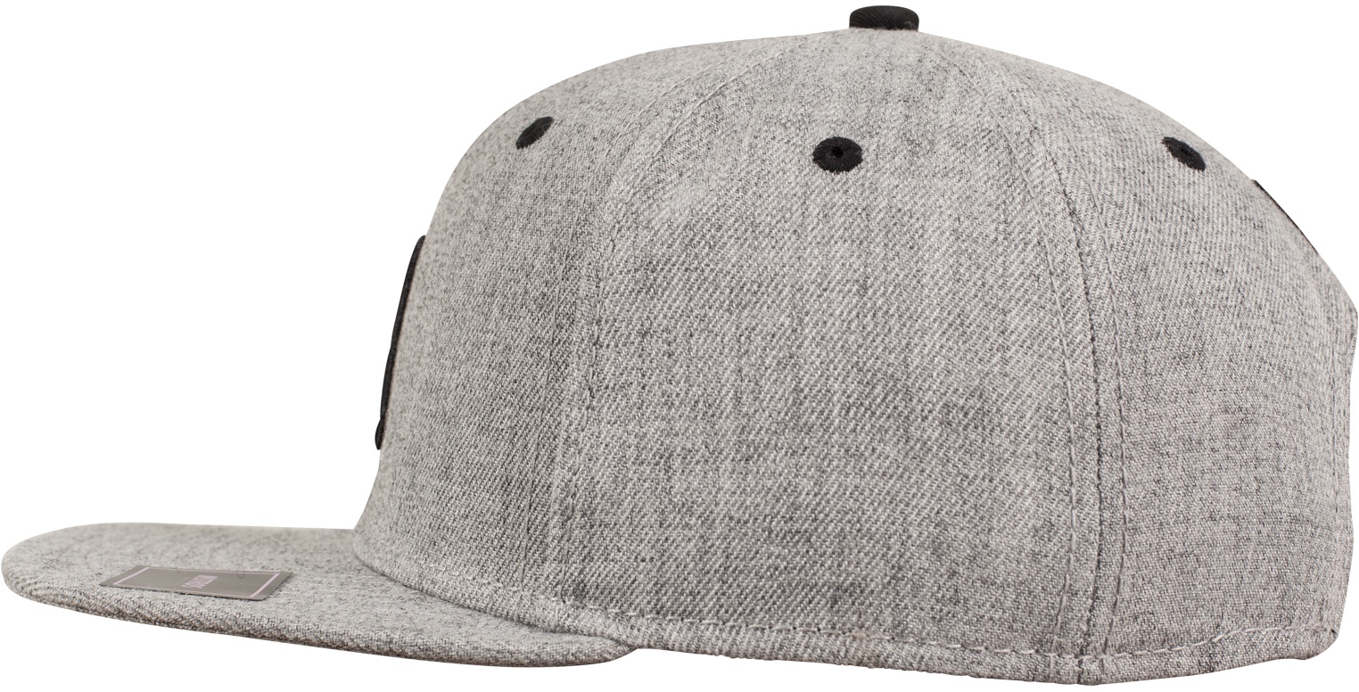 MSTRDSCapRLetterSnapbackHeatherGrey-htgreyL