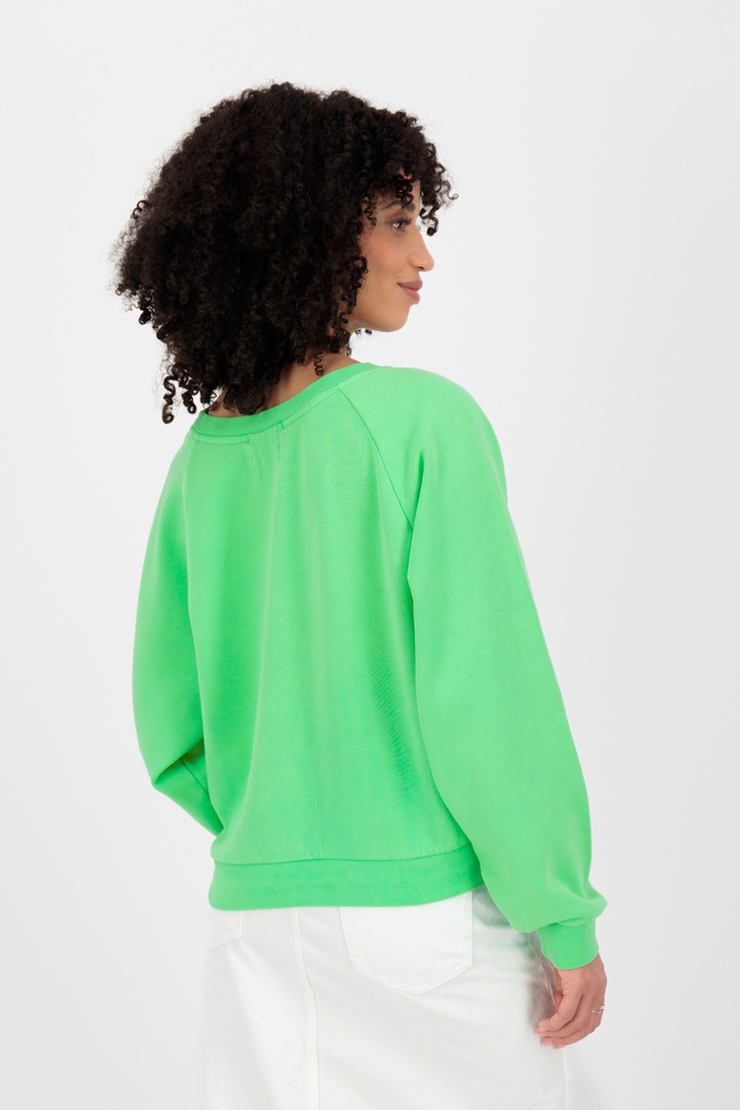 AlifeKickinDamenSweatshirtTeonaAKAOversize33048-9999GreenApple-XS