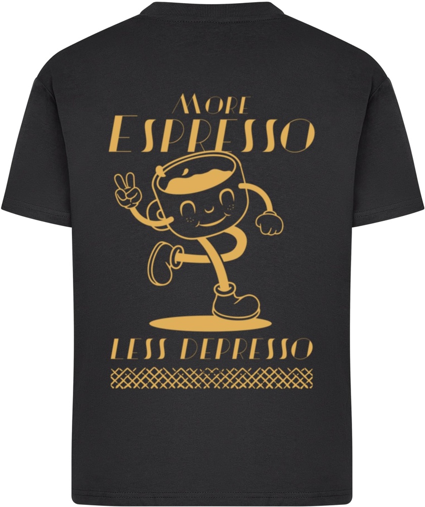 MerchcodeDamenT-ShirtLadiesEspressoTeeMP0009662