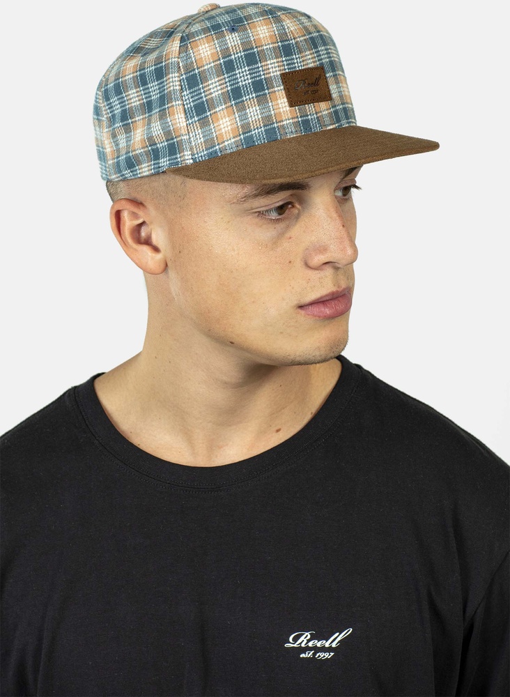 ReellCapSuedeCap1402-038-05-077HazelBlue