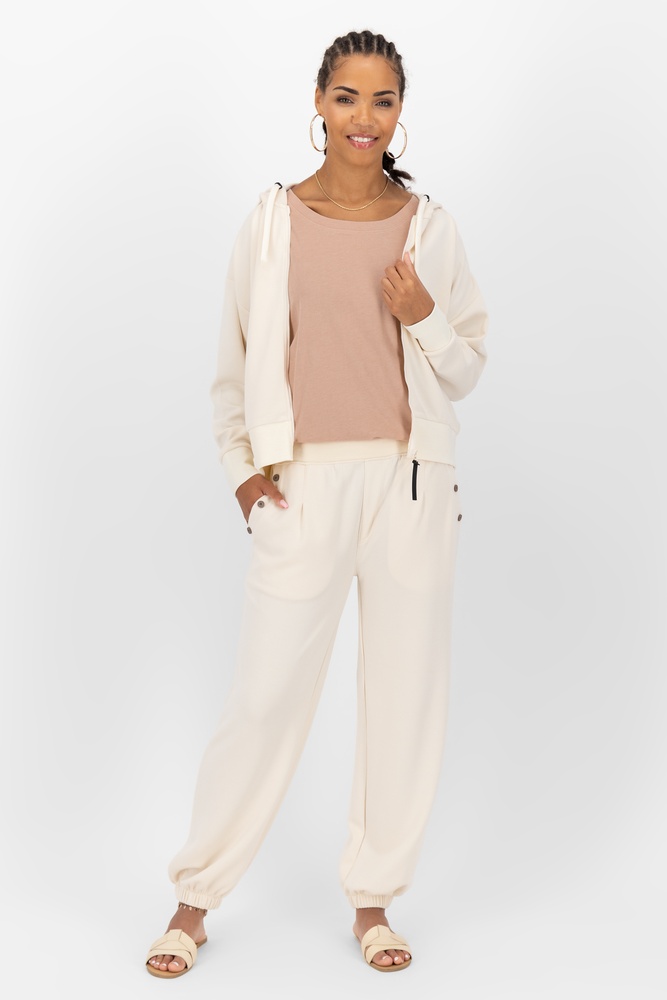 AlifeKickinDamenT-ShirtMalaikaAKAShirt62168-9999TaupeMelange-S