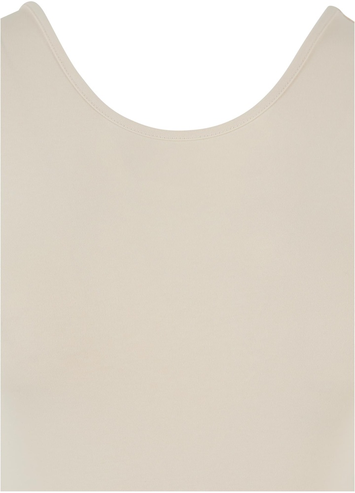 UrbanClassicsDamenLadiesOrganicStretchJerseyBodyTB6170Whitesand-3XL
