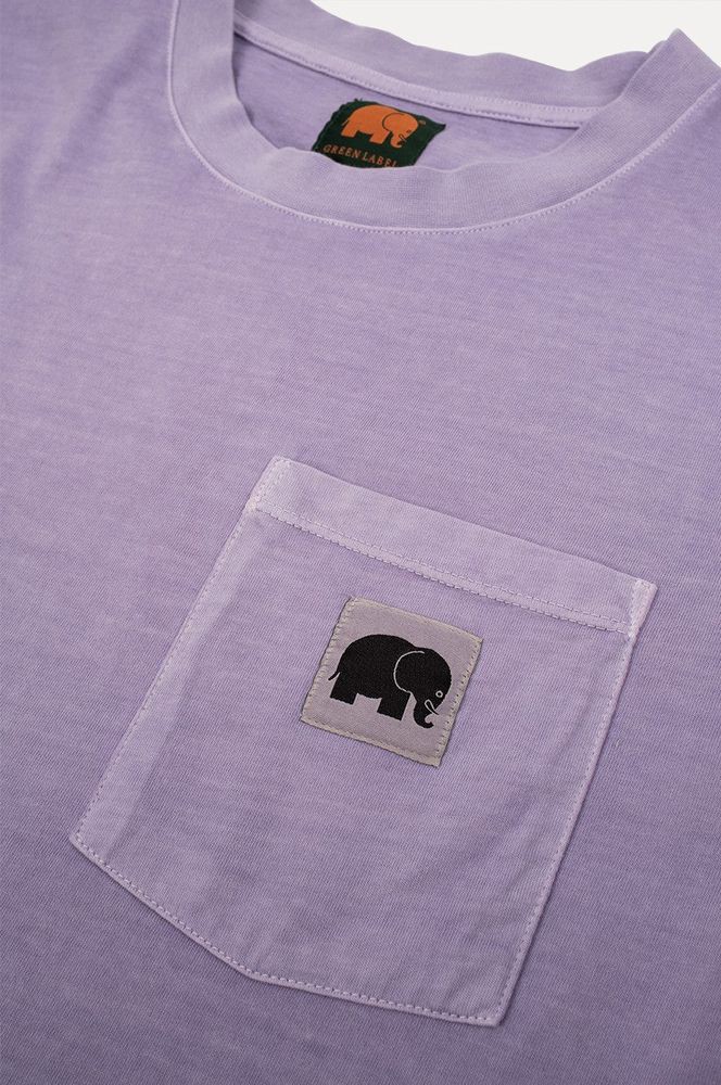 TrendsplantDamenT-ShirtWomensGarcetaPigmentDyedT-ShirtLavenderPurple-XS