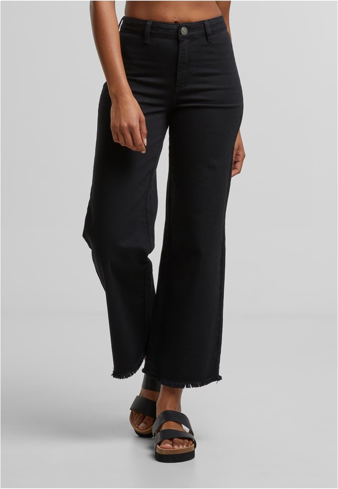 UrbanClassicsDamenJeanshosenLadiesRelaxedStraightFitDenimTB7546Black-26