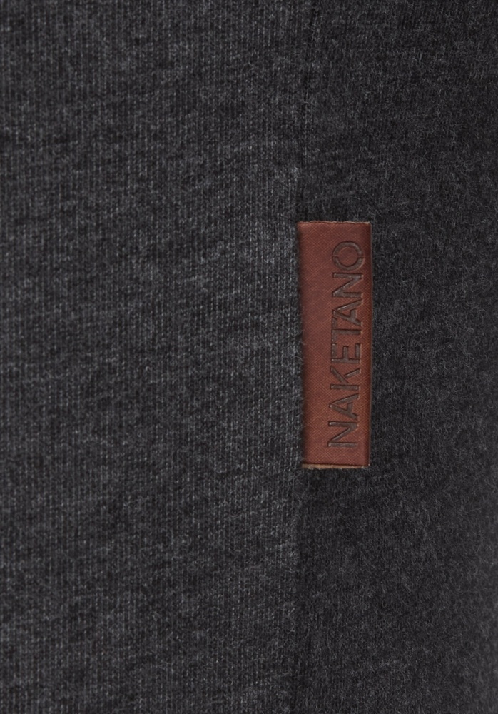 NaketanoDamenT-ShirtWolle1801-0002AnthraciteMelange-XS