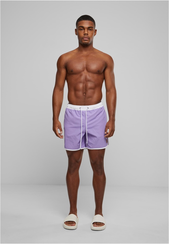 UrbanClassicsRetroSwimshortsTB2050LavenderWhite-3XL
