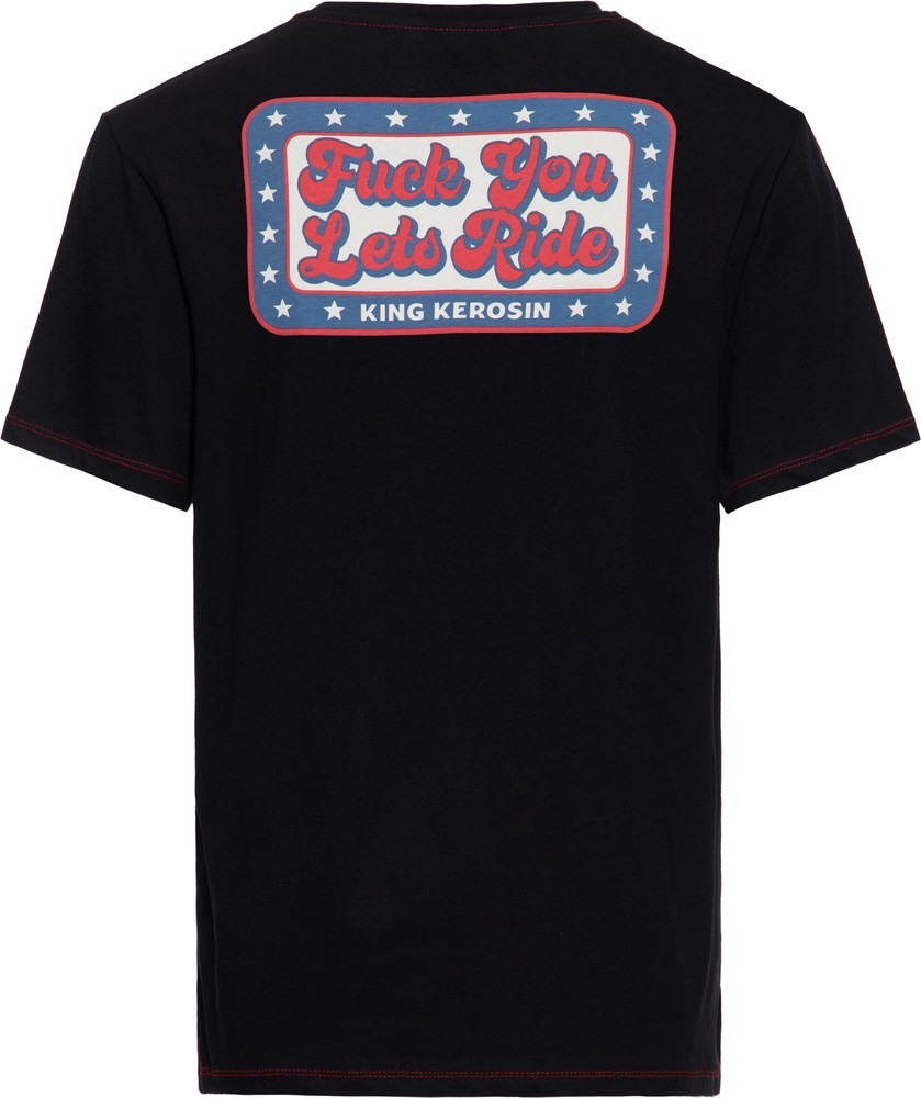 KingKerosinPrintT-ShirtRideorDie