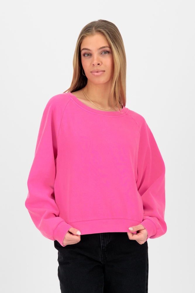 AlifeKickinDamenSweatshirtTeonaAKAOversize33048-9999HotPink-M