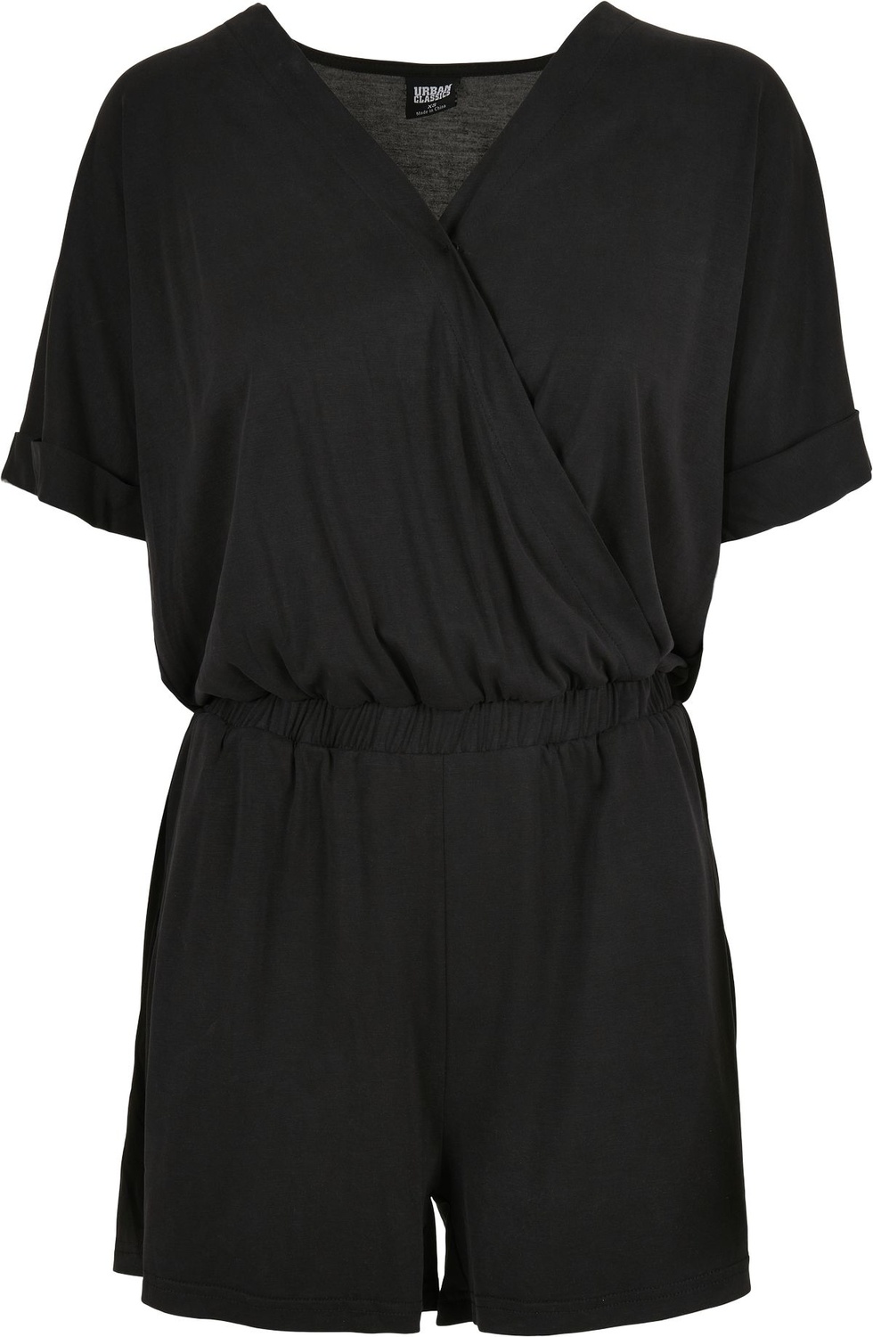 UrbanClassicsDamenOverallLadiesShortModalJumpsuitBlack