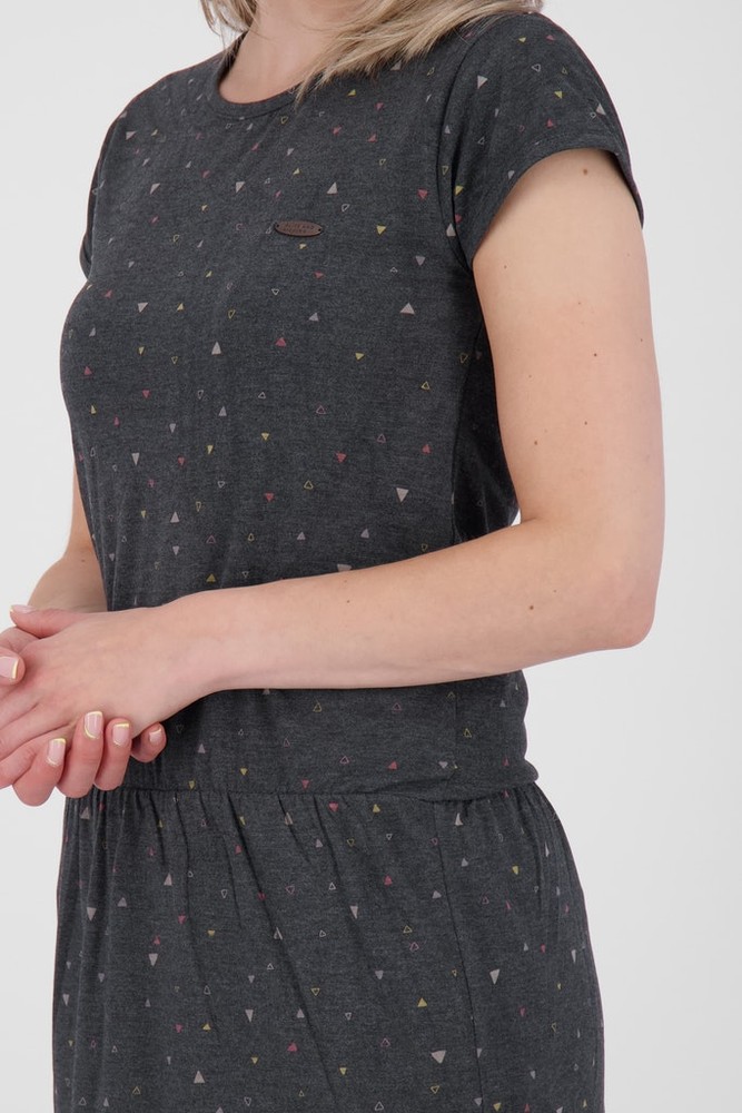 AlifeKickinDamenSommerkleidShannaAKBShirtDressMoonlessMelange-S