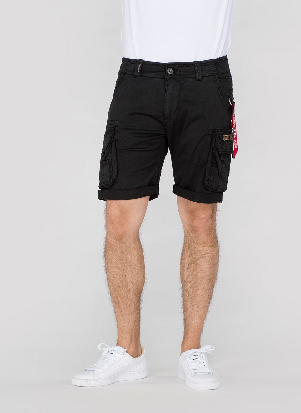 AlphaIndustriesCrewShortShortsHoseBlack