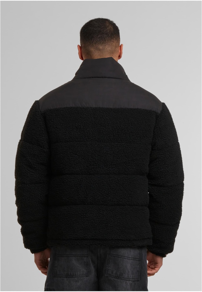 UrbanClassicsSteppjackeFabricMixTeddyPufferJacketTB7940