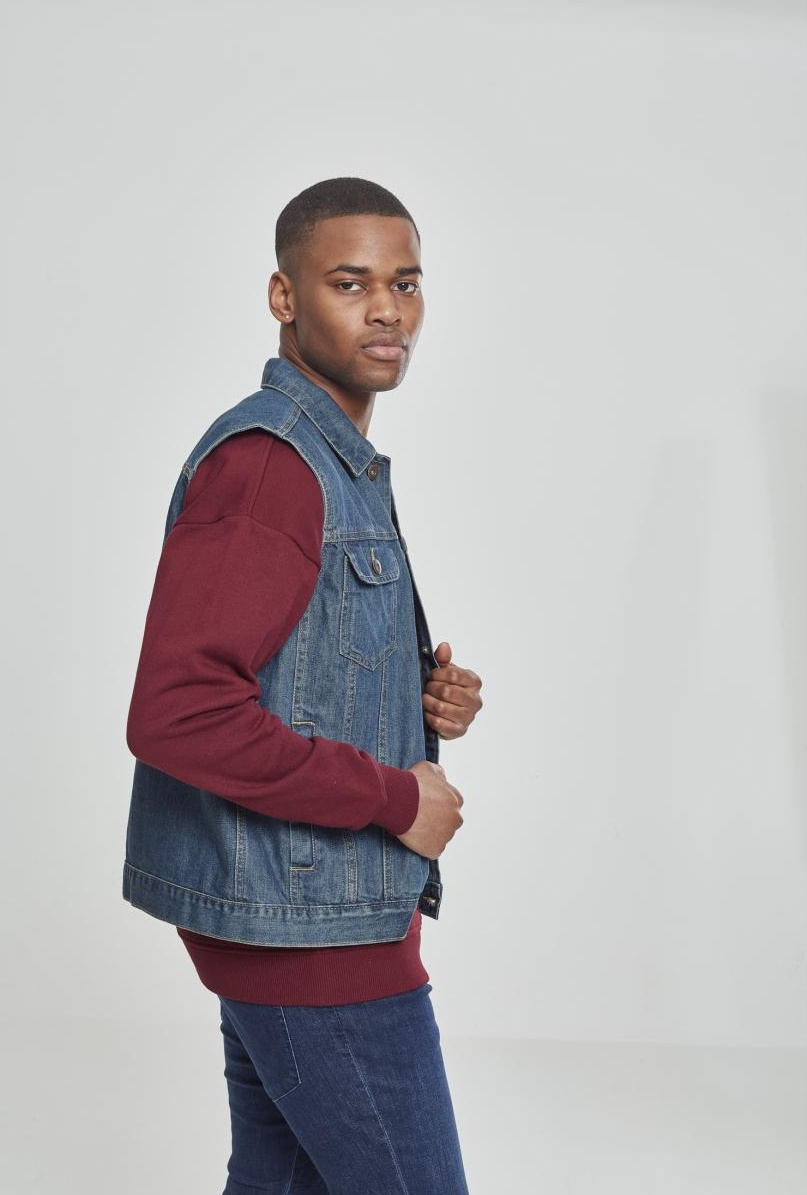 UrbanClassicsWesteDenimVestDenimblue-L