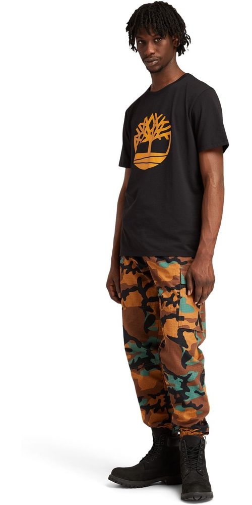 TimberlandT-ShirtNorthwoodTreeLogoShortSleeveTee0A2C6SBlckWheatBoot-XL