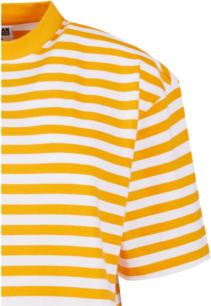 UrbanClassicsDamenLadiesOversizedStripedTeeDressTB6828WhiteMagicmango-3XL