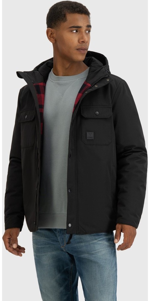 VintageIndustriesbergangsjackeGarethJacketBlack