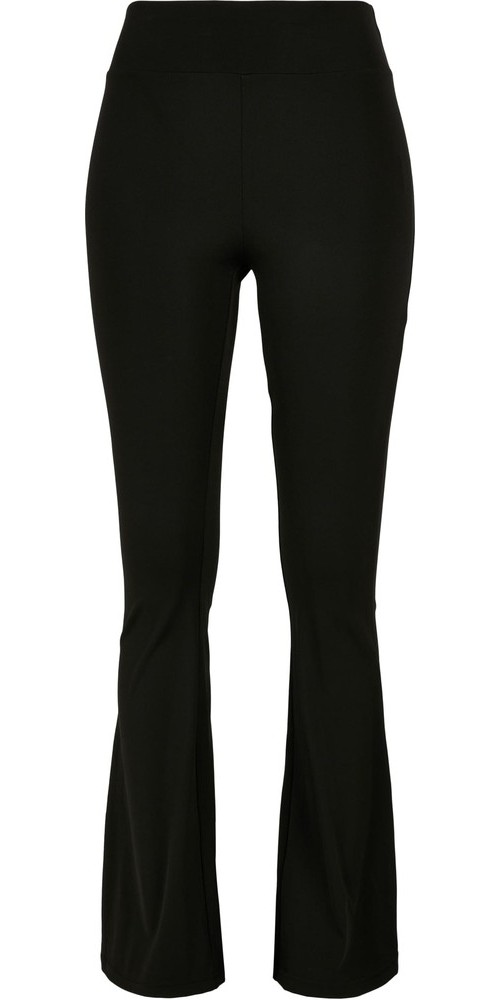 UrbanClassicsDamenLadiesRecycledHighWaistFlaredLeggingsBlack-3XL
