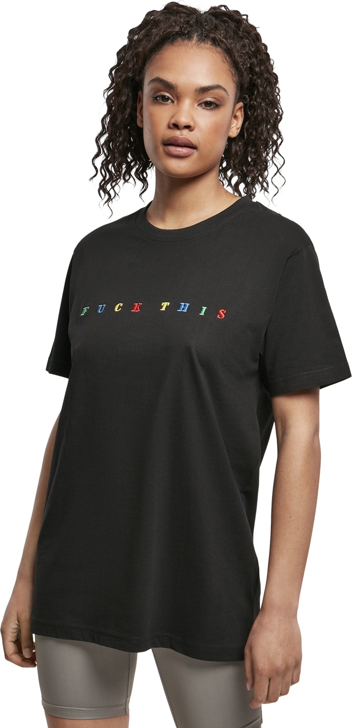 MisterTeeDamenT-ShirtLadiesFuckThisTeeBlack