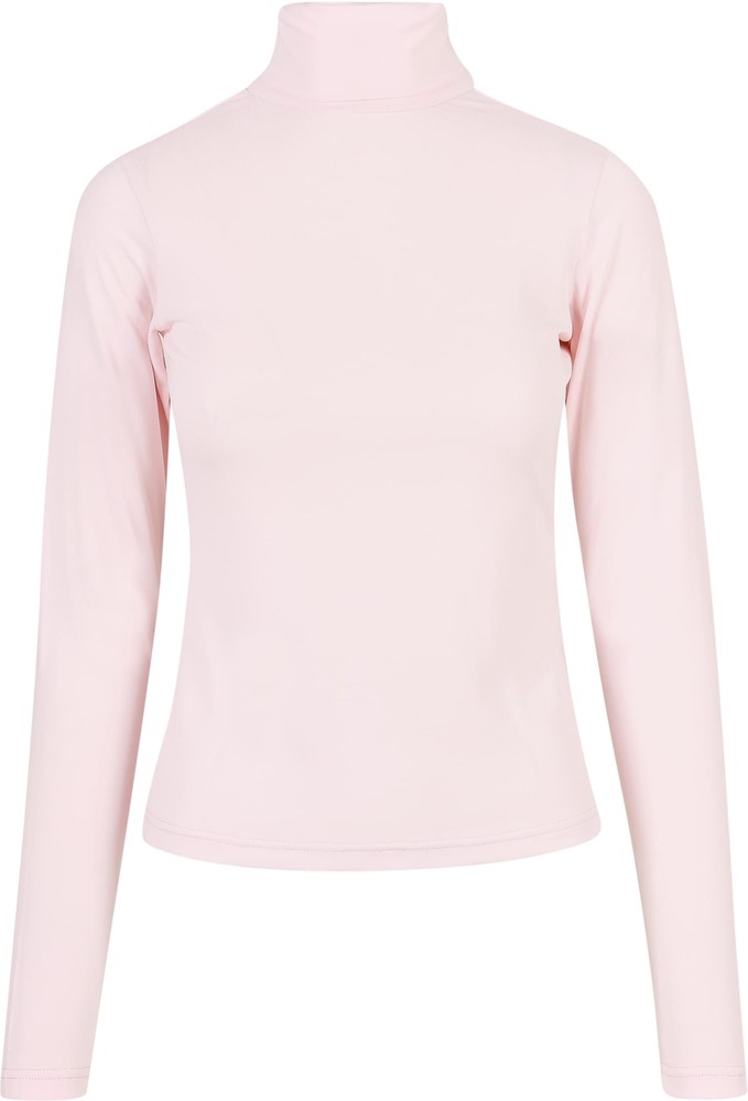 UrbanClassicsDamenLadiesModalTurtleneckLongsleevePink-3XL