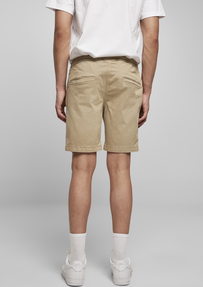 UrbanClassicsStretchTwillJoggshortsUnionbeige-3XL